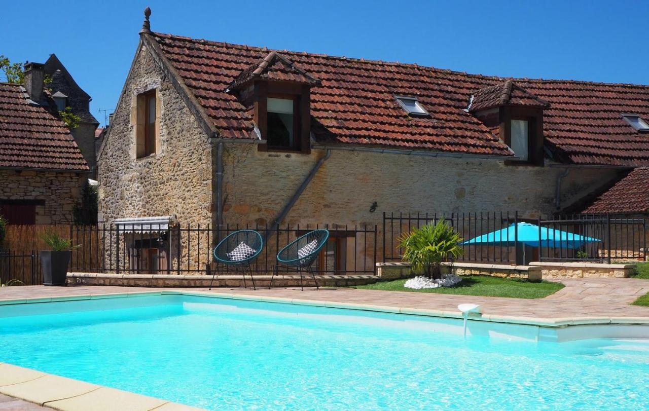 Le Clos De La Musardise - Gites De Charme Avec Piscine Chauffee Salignac Eyvigues Luaran gambar