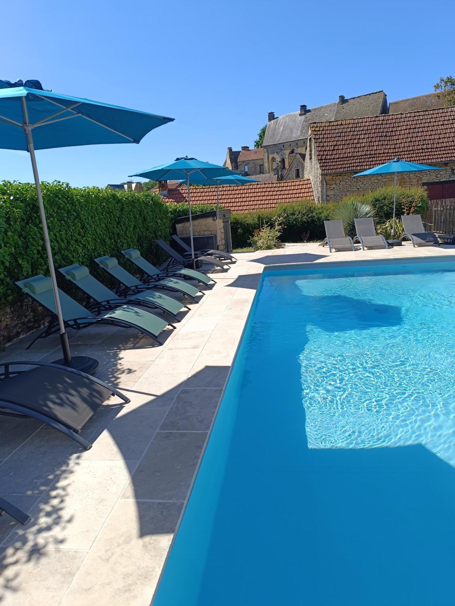 Le Clos De La Musardise - Gites De Charme Avec Piscine Chauffee Salignac Eyvigues Luaran gambar